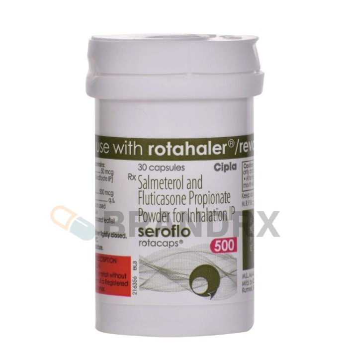 Seroflo Rotacap 500 mcg Cipla
